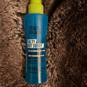 BedHead Salty Not Sorry Texturizing Spray - Blue and Yellow